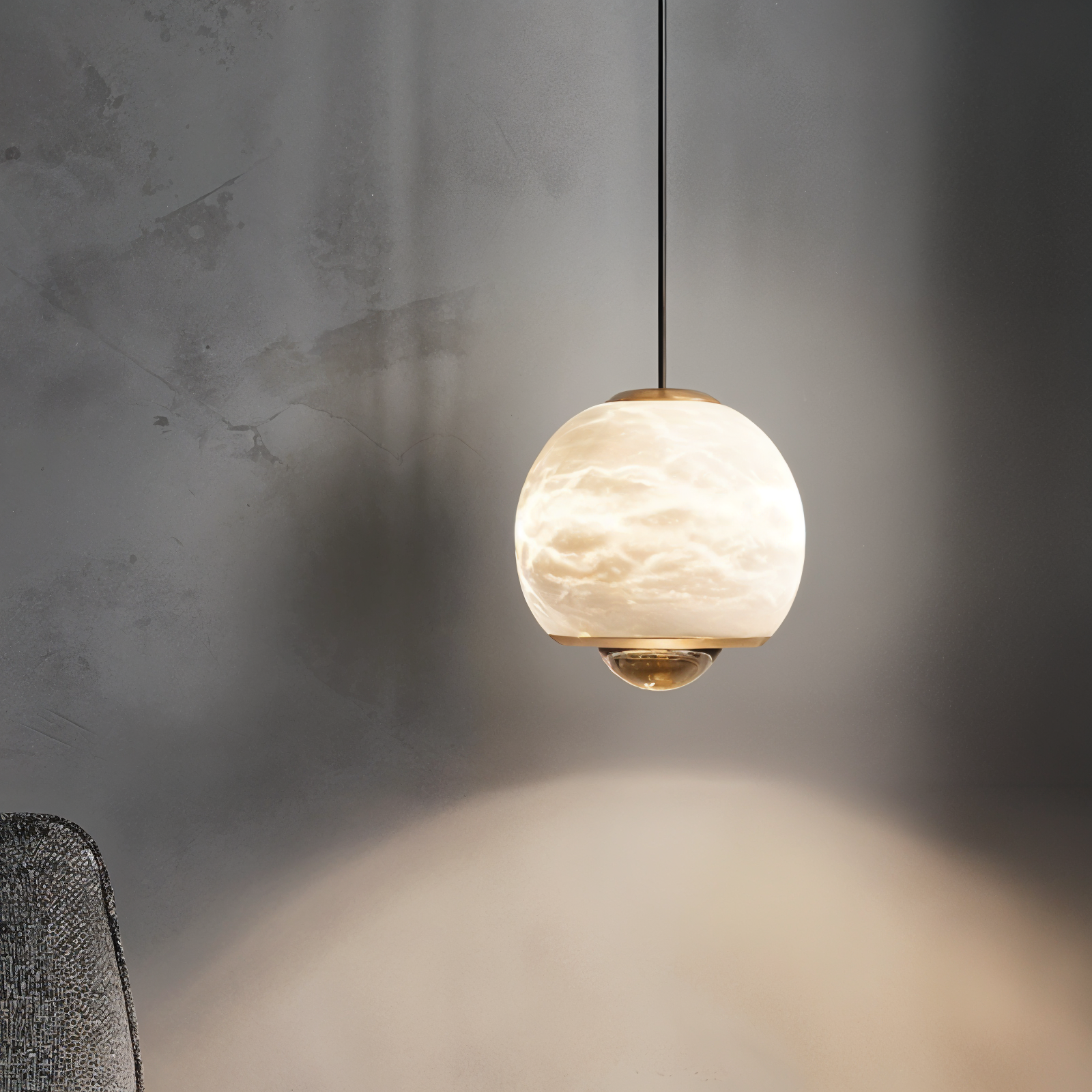 Moonlit Veil Pendant Lamp