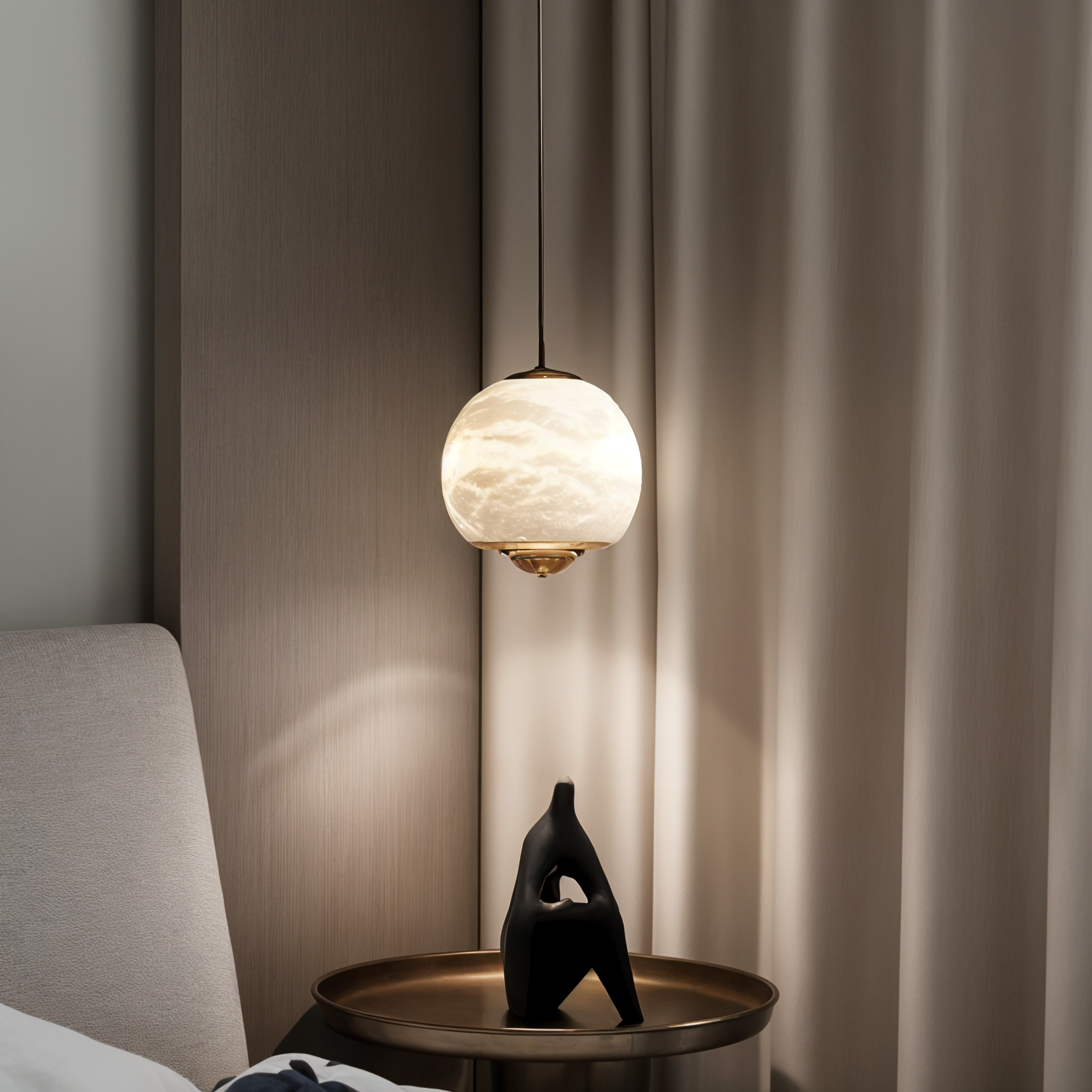 Moonlit Veil Pendant Lamp