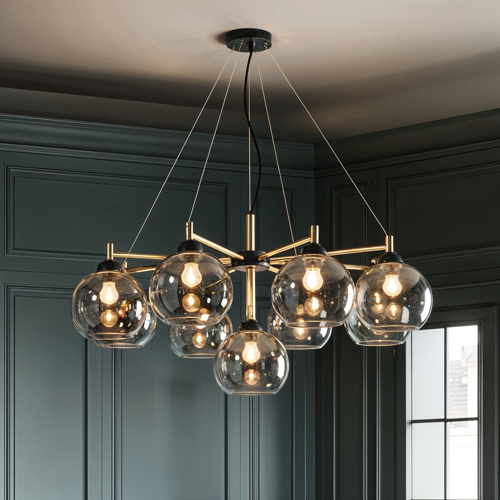Lunar Halo Chandelier