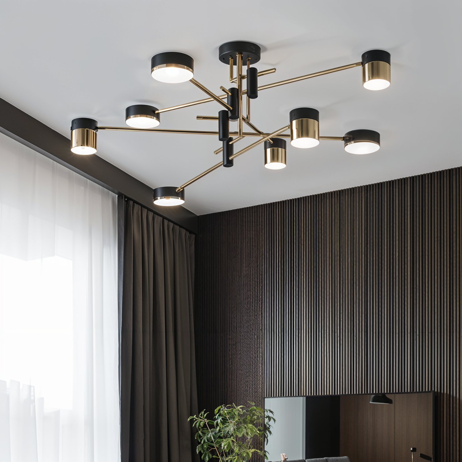 Solar Arc Chandelier