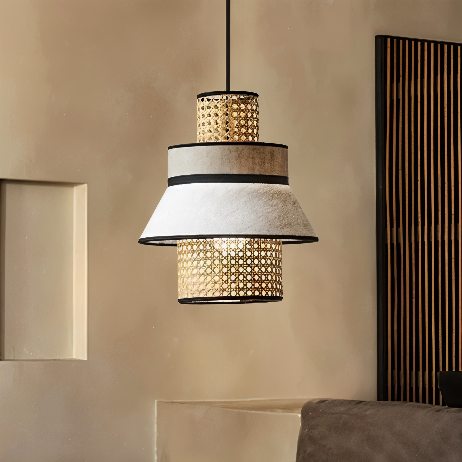 Sienna Woven Pendant Light