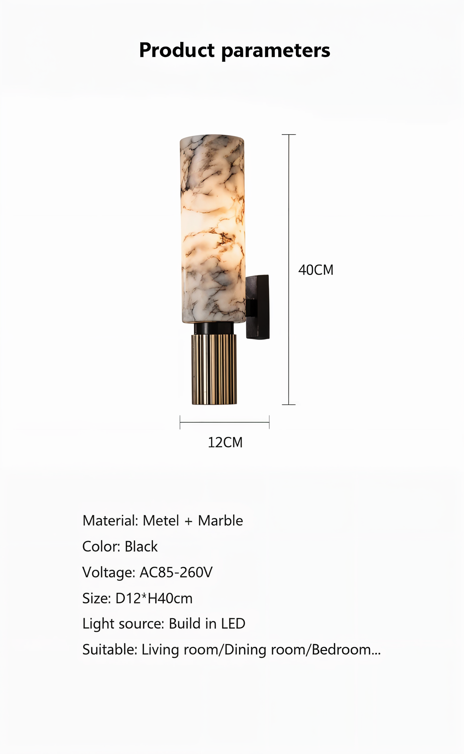 Dawn Shimmer Wall Sconce