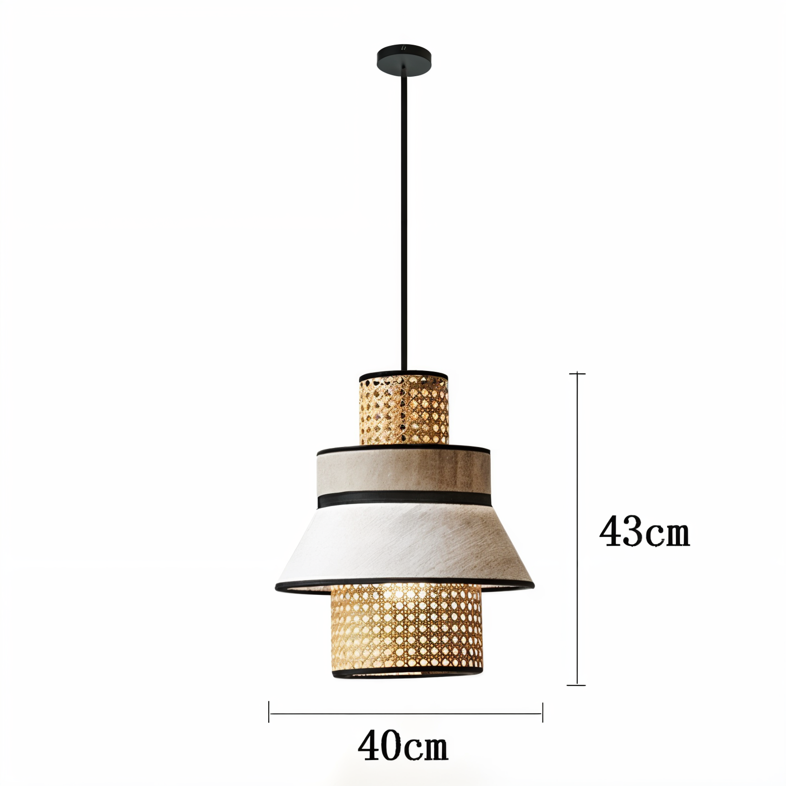 Sienna Woven Pendant Light
