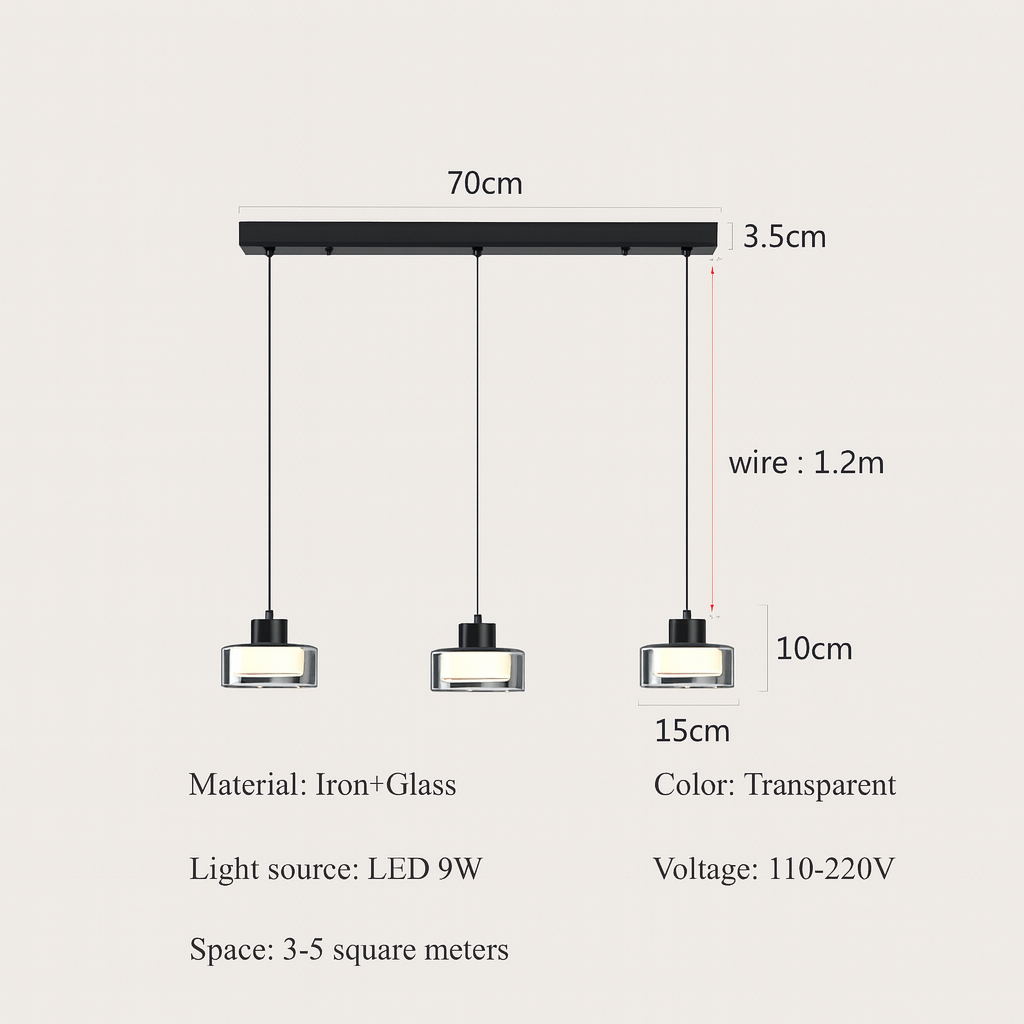 Astral Halo Pendant Lamp