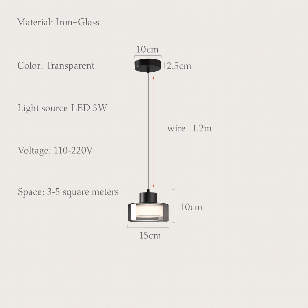 Astral Halo Pendant Lamp