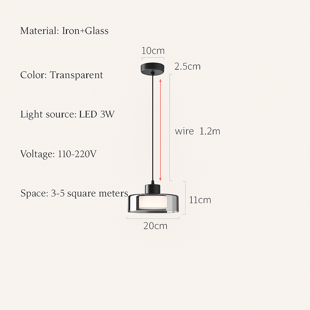 Astral Halo Pendant Lamp