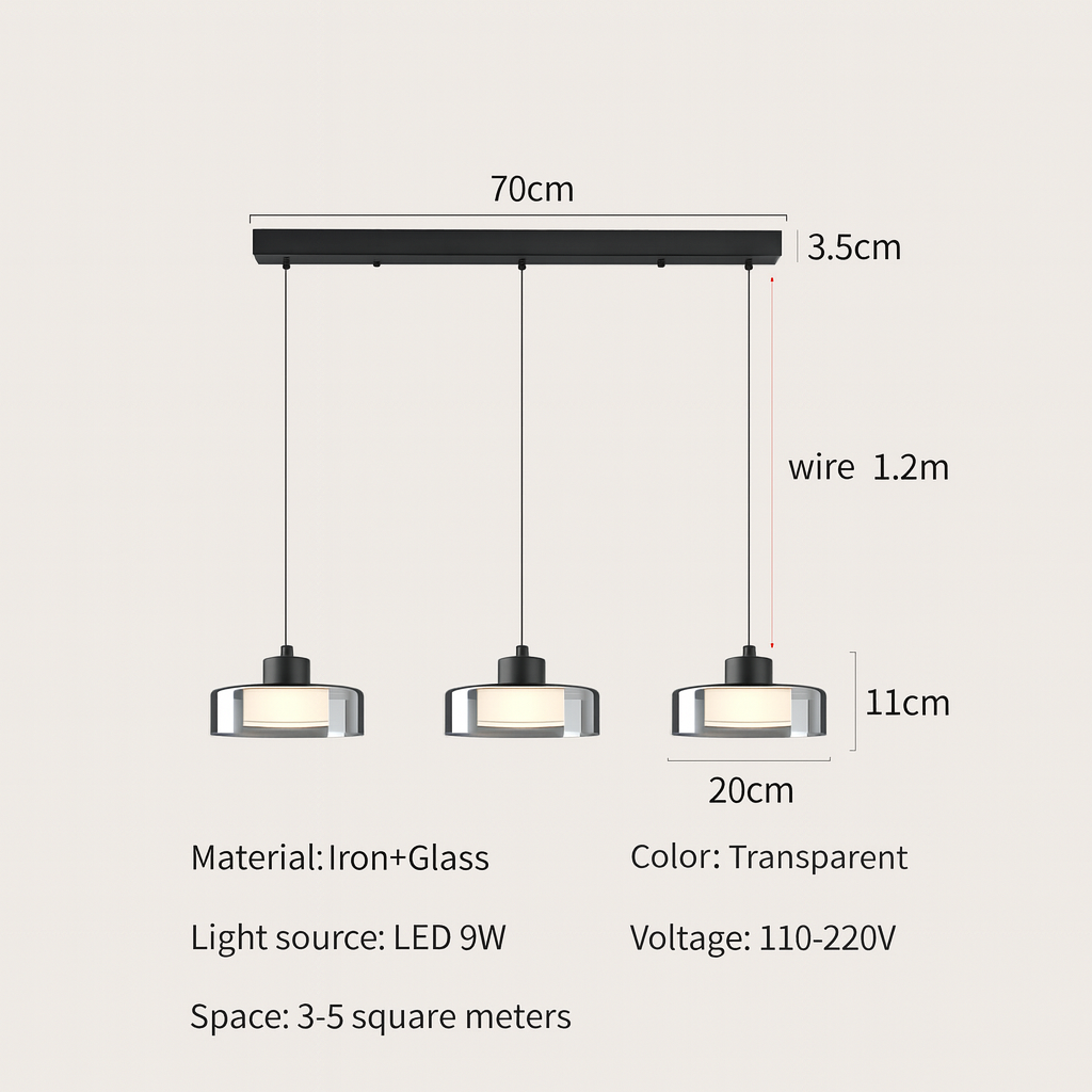 Astral Halo Pendant Lamp