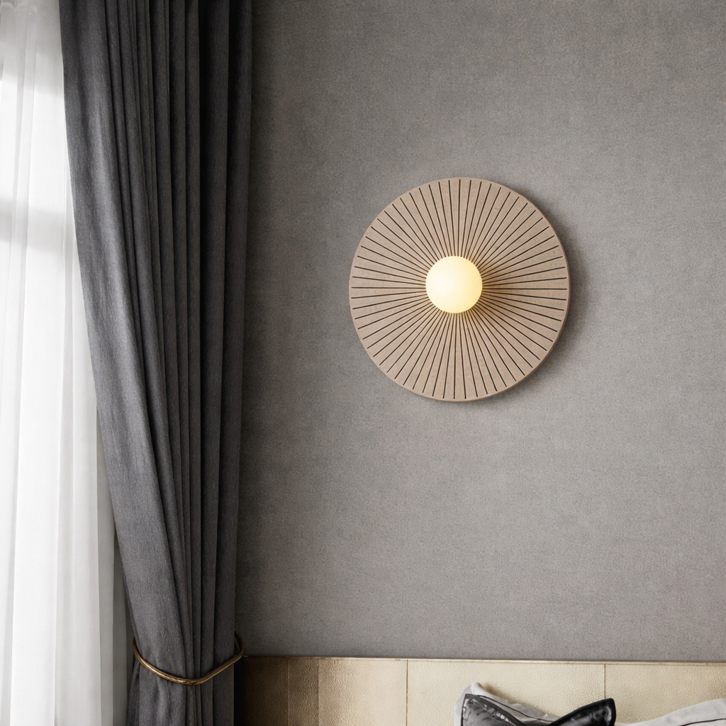 Solara Round Wall Lamp
