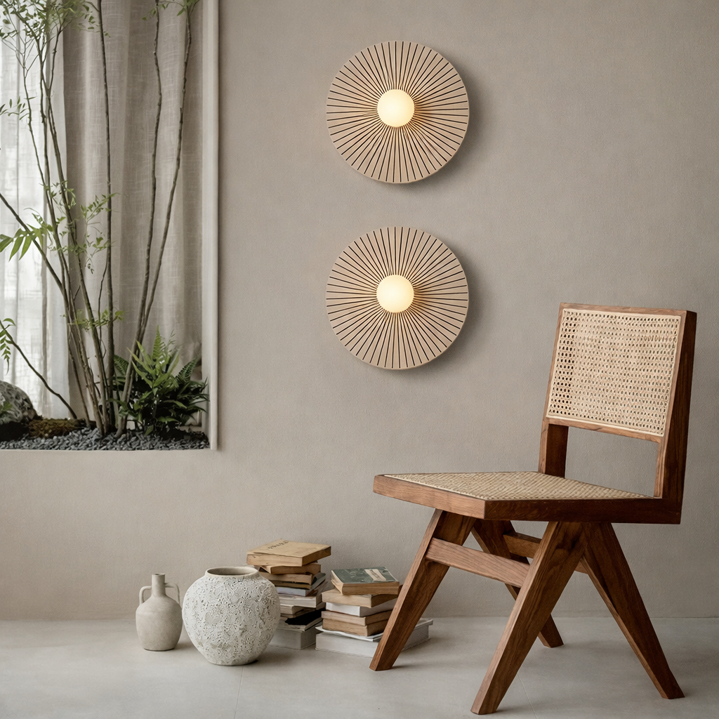 Solara Round Wall Lamp
