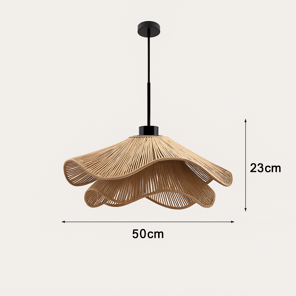 Lustrous Halo Pendant Lamp
