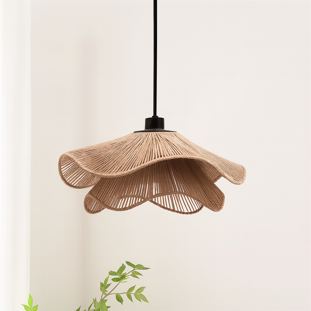 Lustrous Halo Pendant Lamp