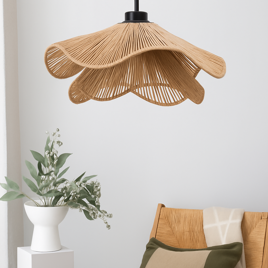 Lustrous Halo Pendant Lamp