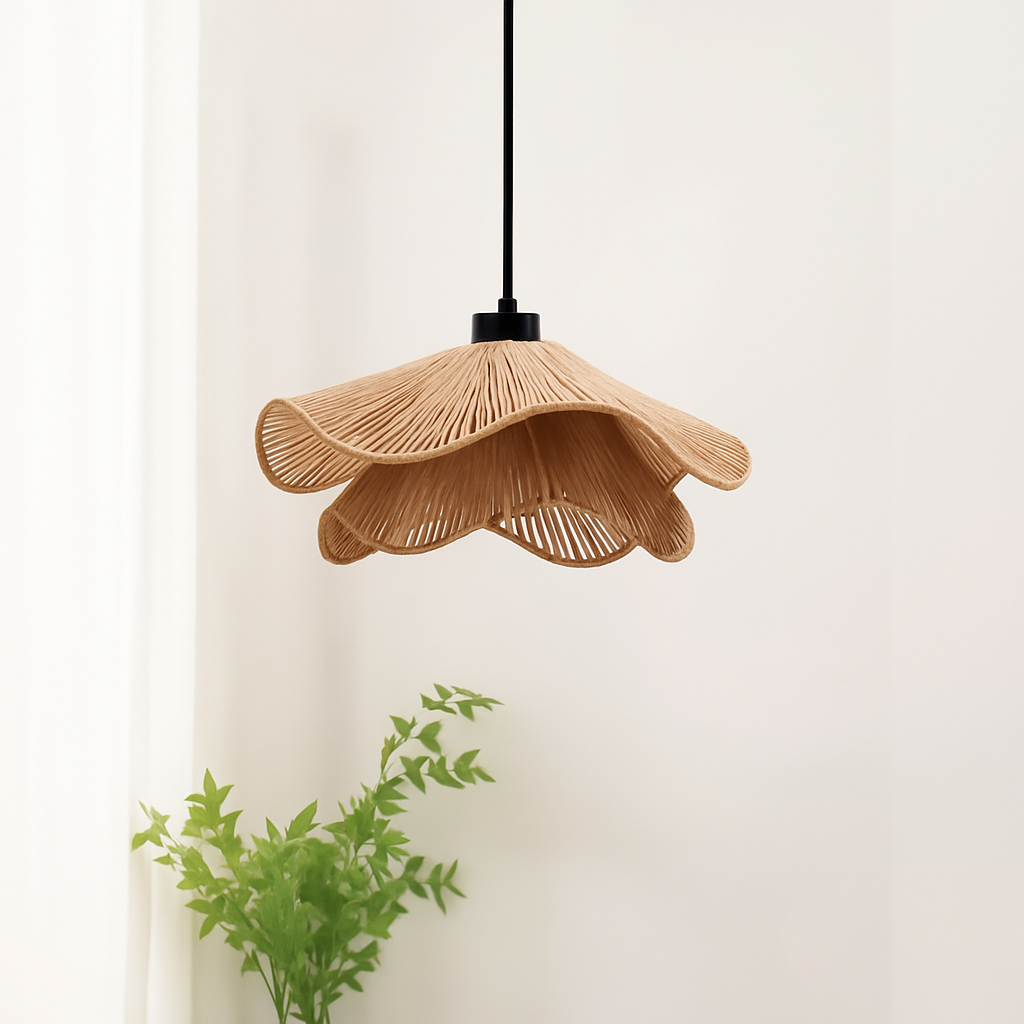 Lustrous Halo Pendant Lamp
