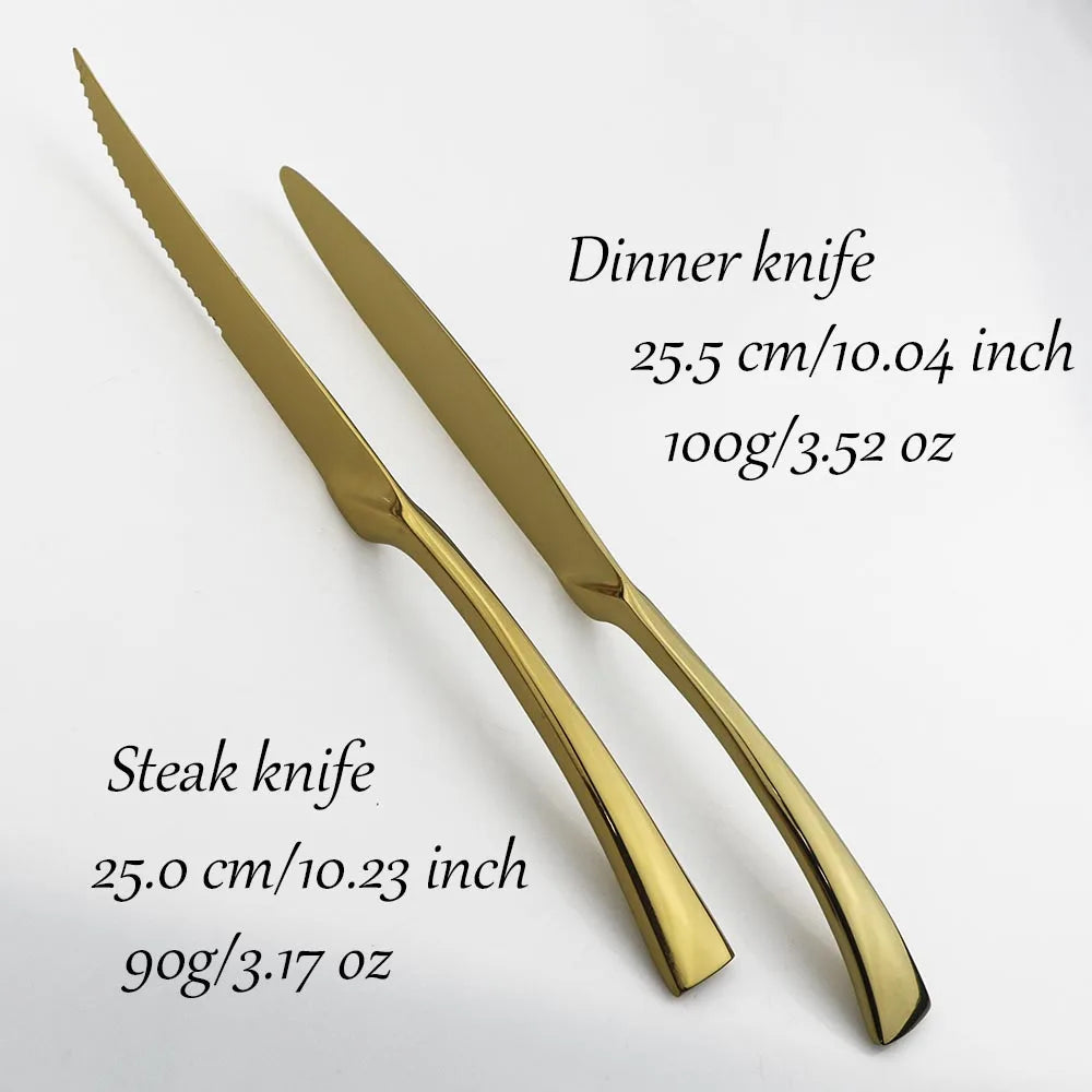 Nocturne Steel Dinnerware Set
