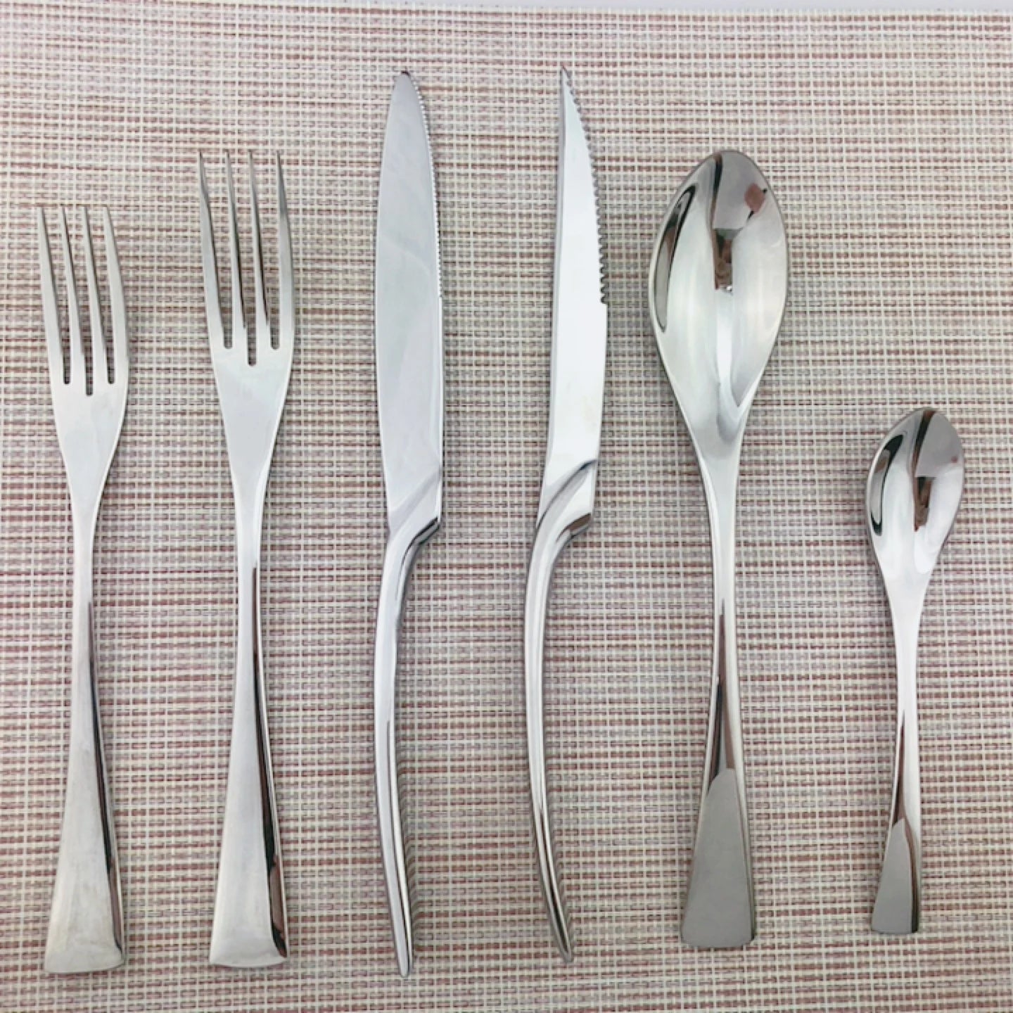 Nocturne Steel Dinnerware Set