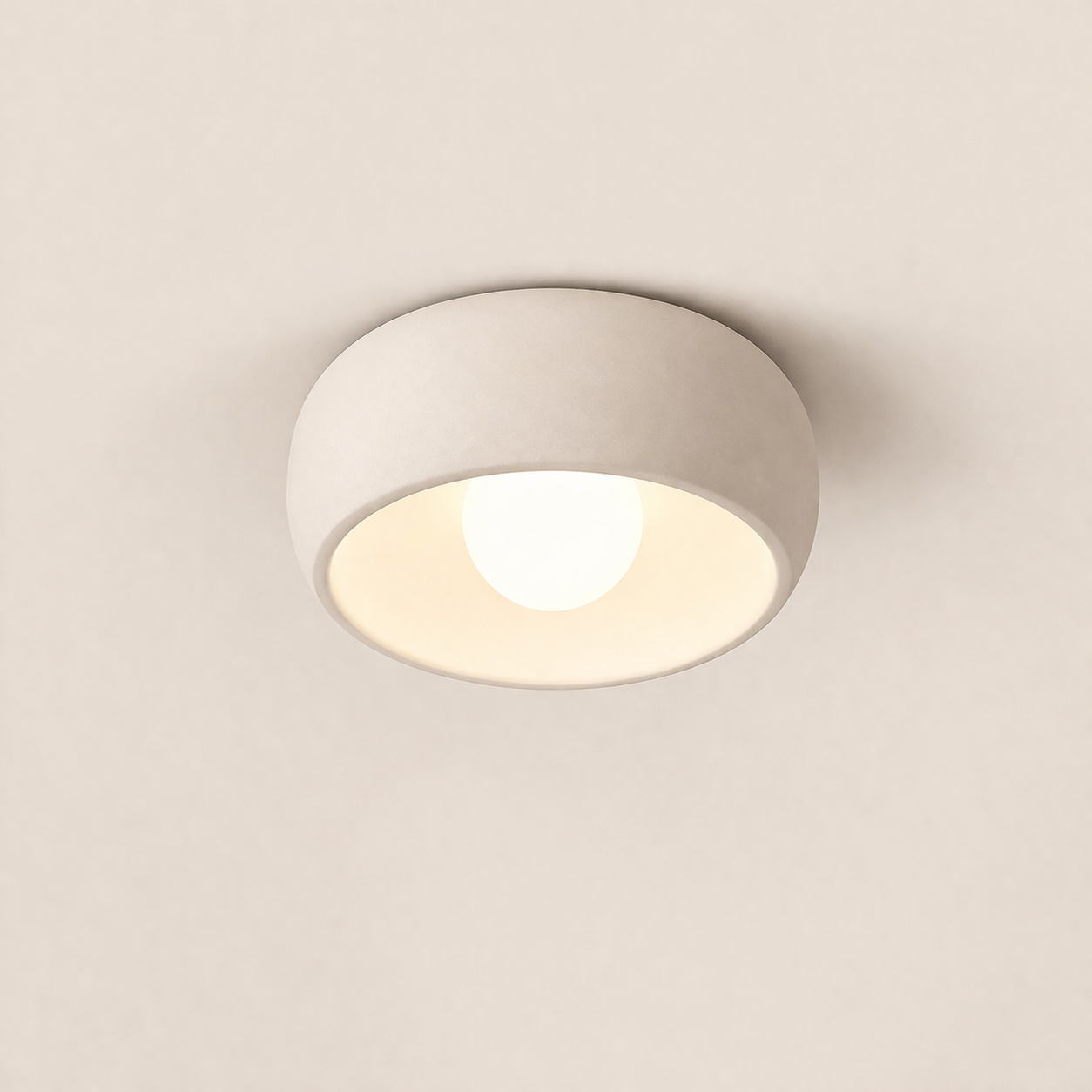 LumiNest Minimal Flush Ceiling Light
