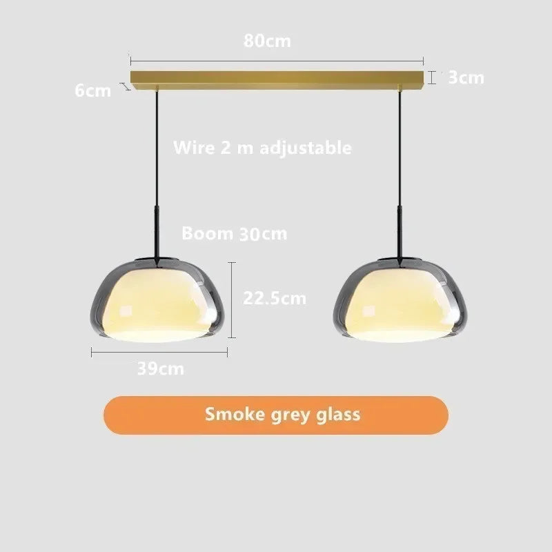 Radiant Moon Pendant Lamp