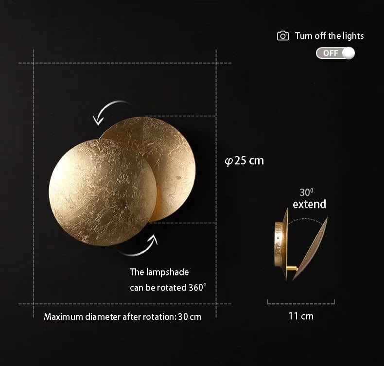 Moon Wall Sconce