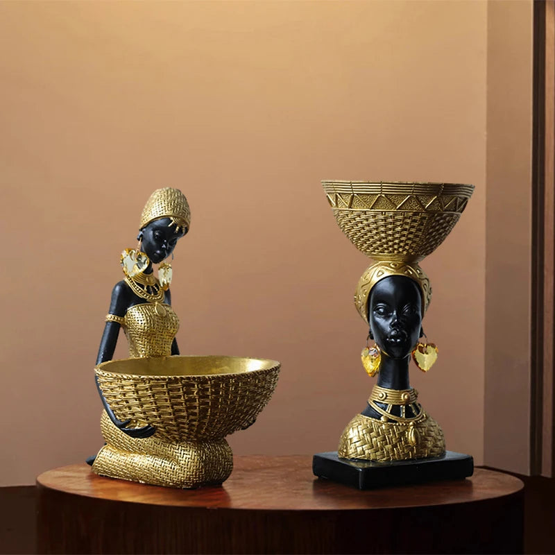 Tribal Woman Sculpture