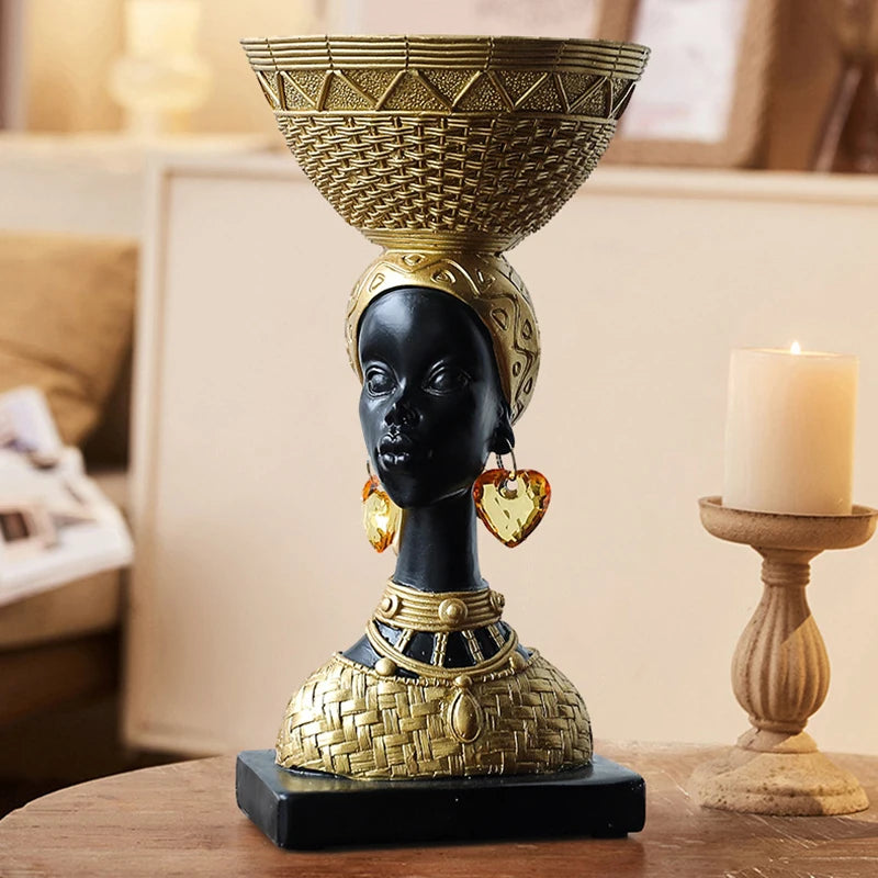 Tribal Woman Sculpture
