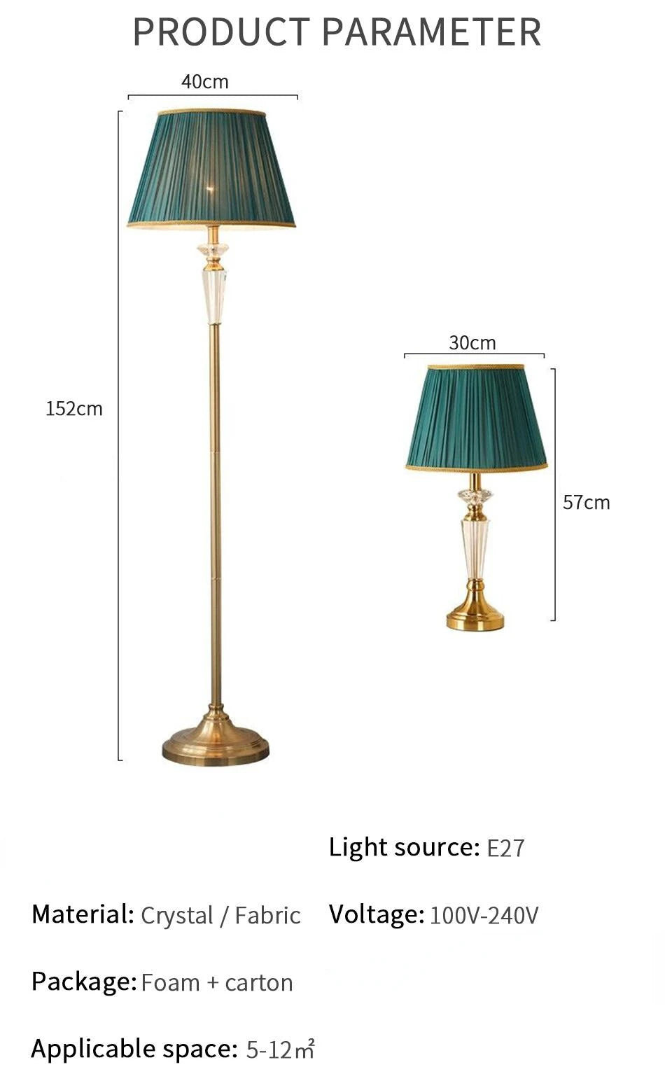 Midnight Halo Floor Lamp