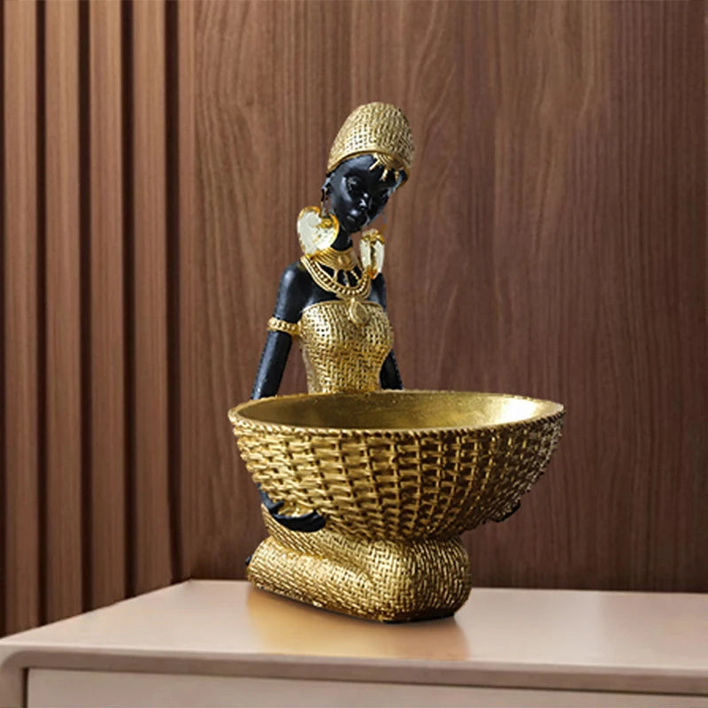 Tribal Woman Sculpture