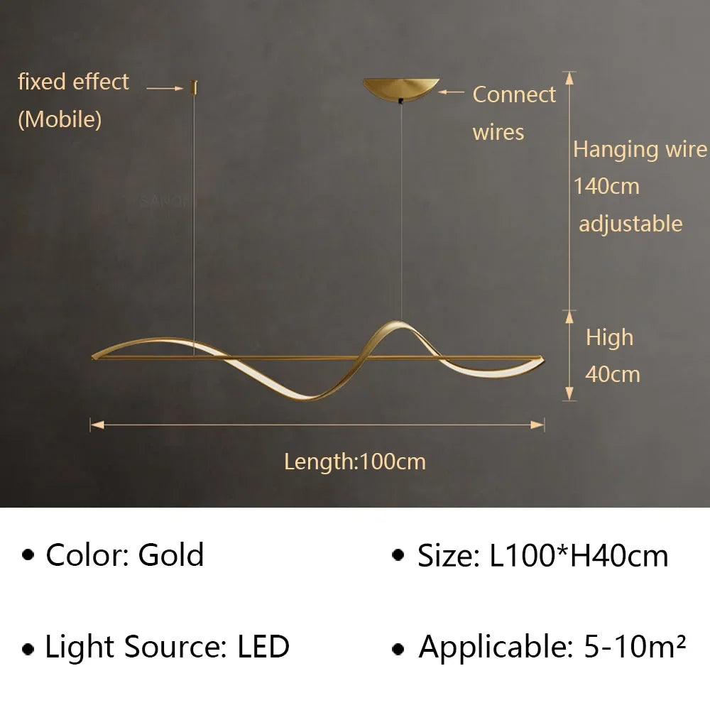 The Velaris Horizon Chandelier
