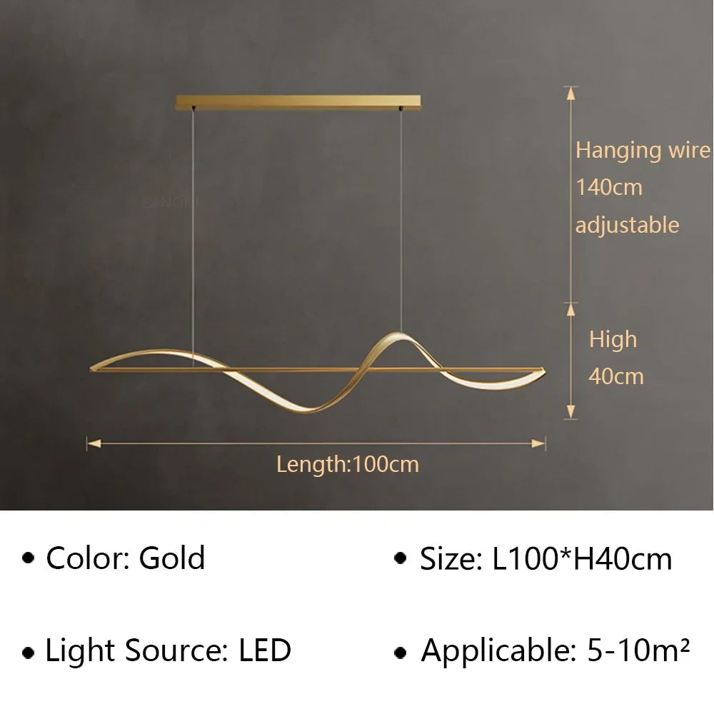 The Velaris Horizon Chandelier