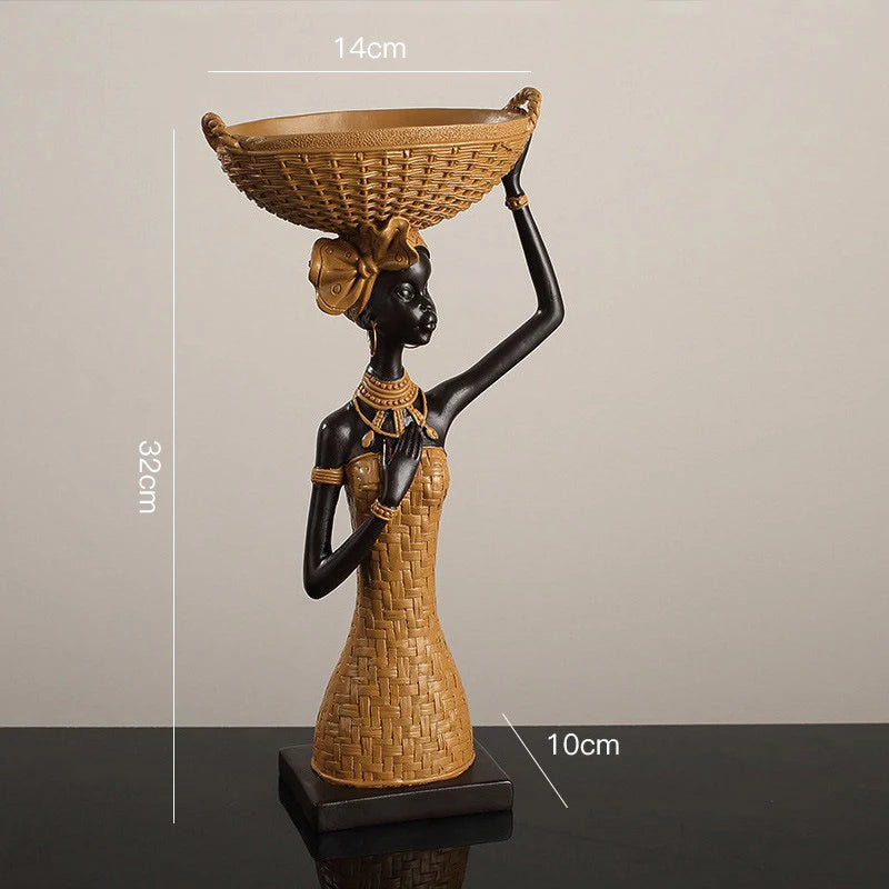 Tribal Woman Sculpture