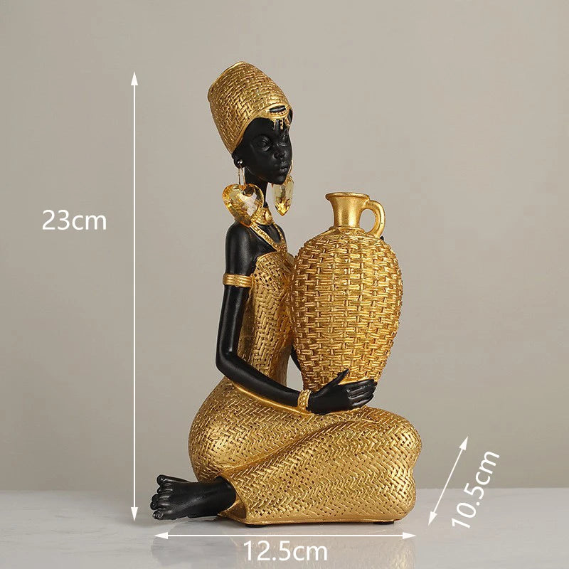 Tribal Woman Sculpture
