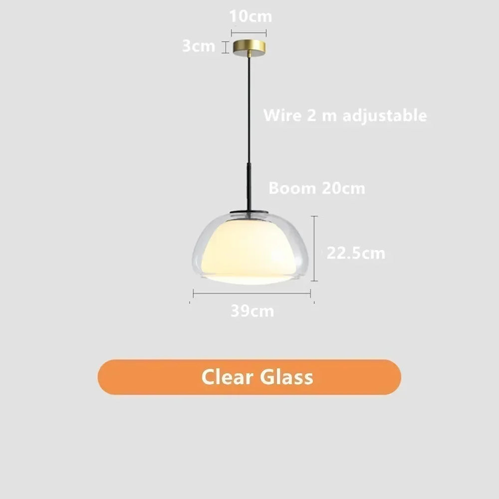 Radiant Moon Pendant Lamp