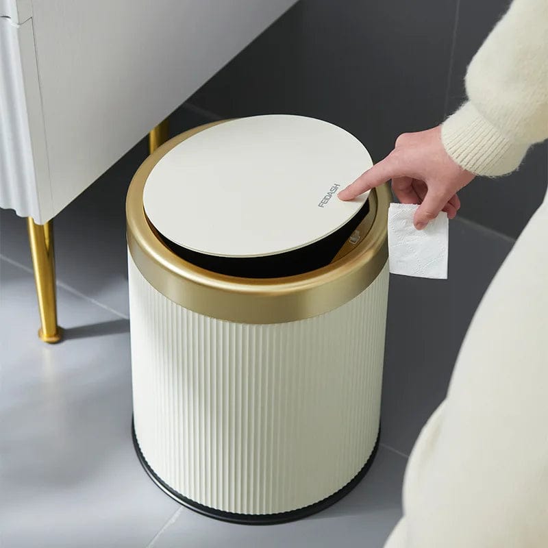 Press Trash Can