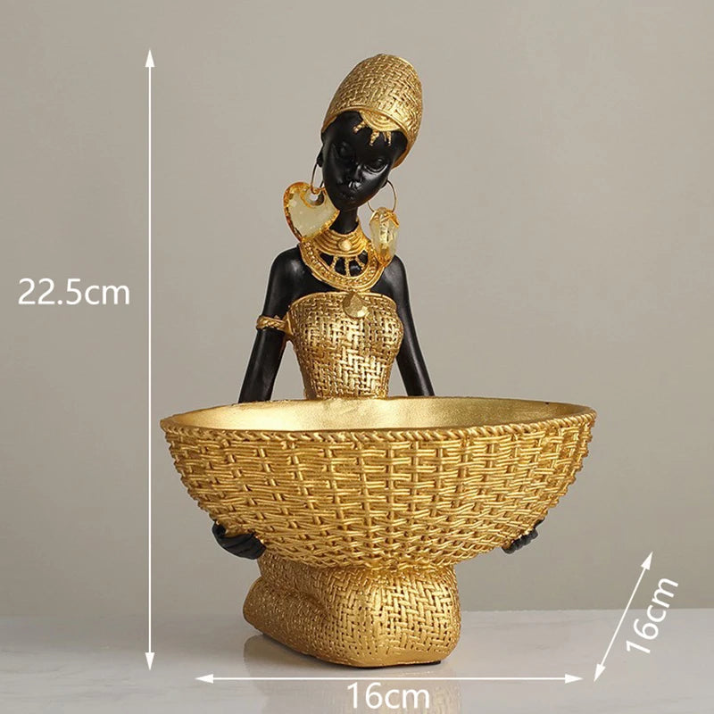 Tribal Woman Sculpture