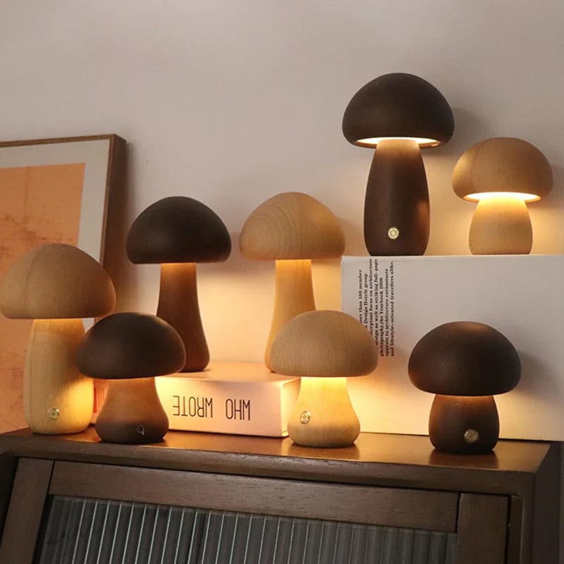 Misty Mushroom Desk Lamp