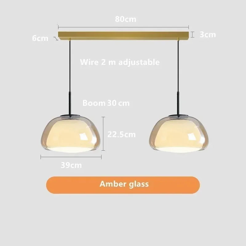 Radiant Moon Pendant Lamp