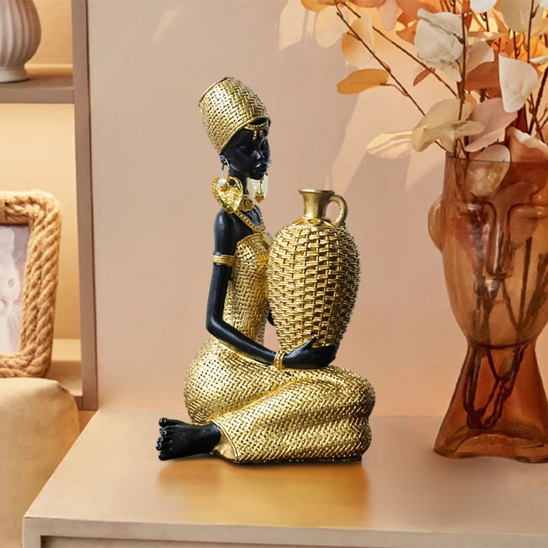Tribal Woman Sculpture