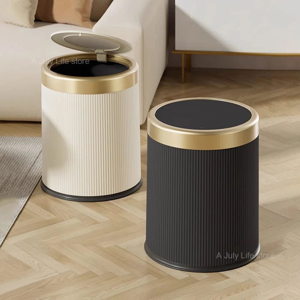 Press Trash Can
