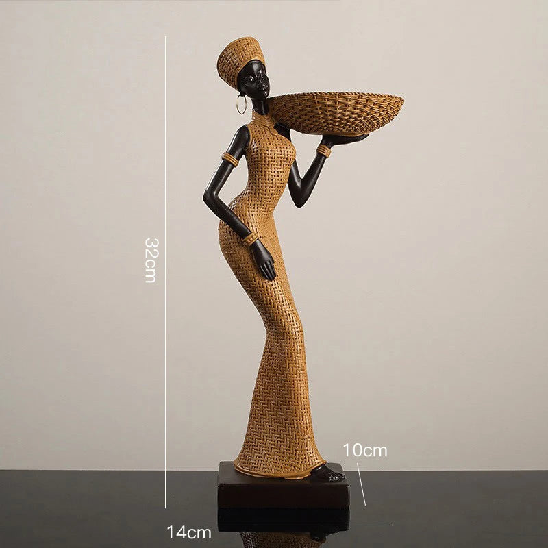 Tribal Woman Sculpture