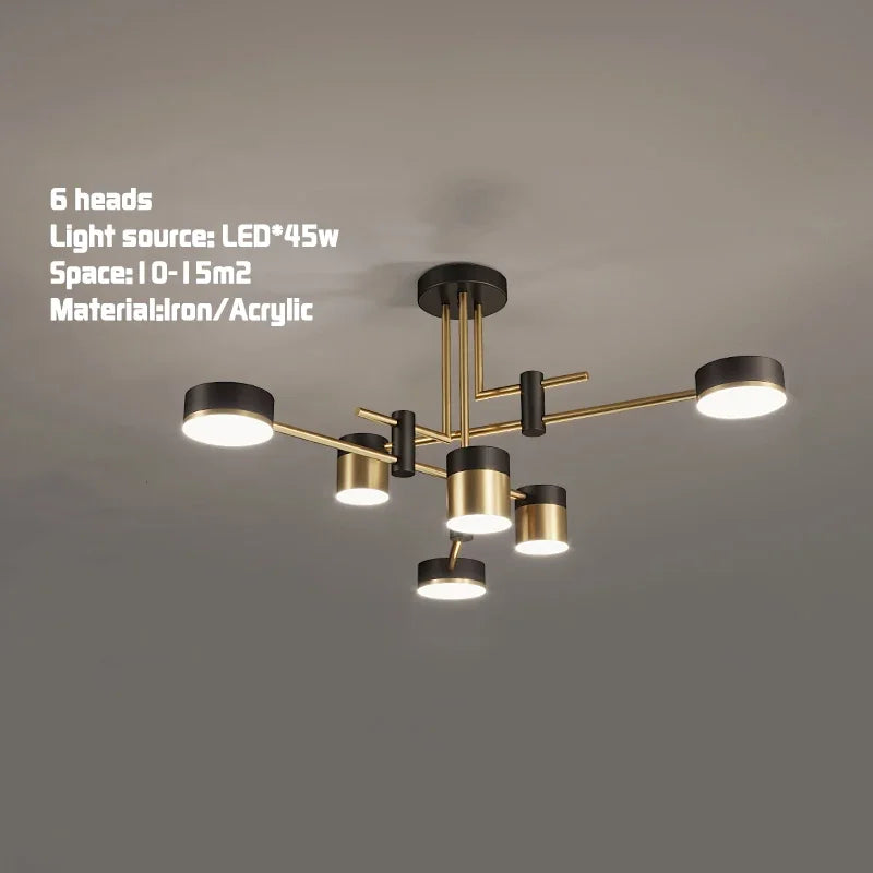 Solar Arc Chandelier