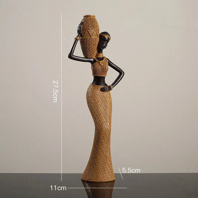 Tribal Woman Sculpture