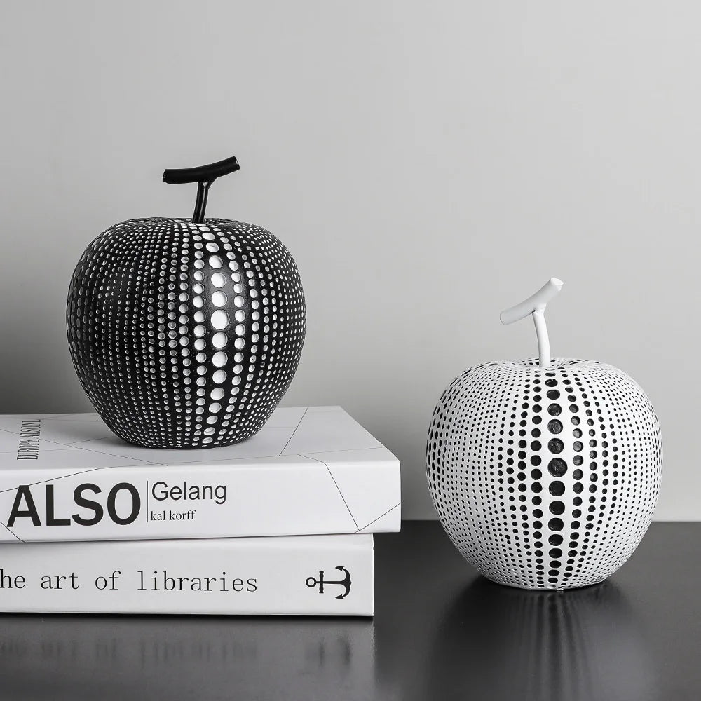 Modern Apple Sculpture