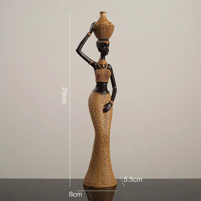 Tribal Woman Sculpture