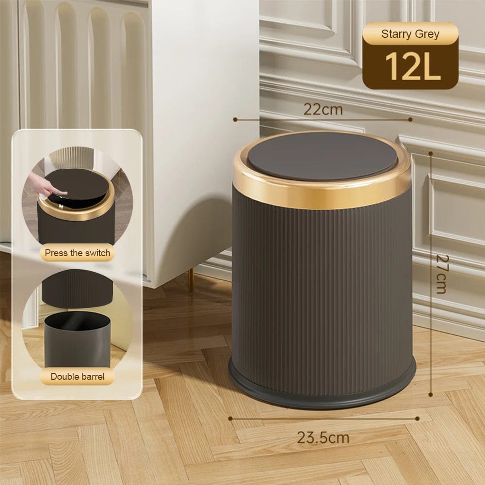 Press Trash Can
