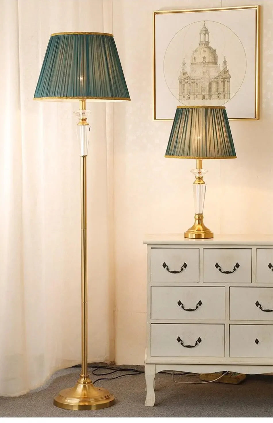 Midnight Halo Floor Lamp
