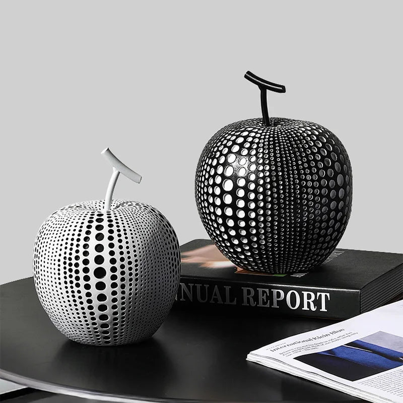 Modern Apple Sculpture
