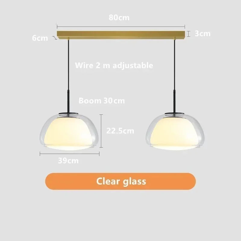 Radiant Moon Pendant Lamp
