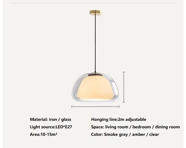 Radiant Moon Pendant Lamp