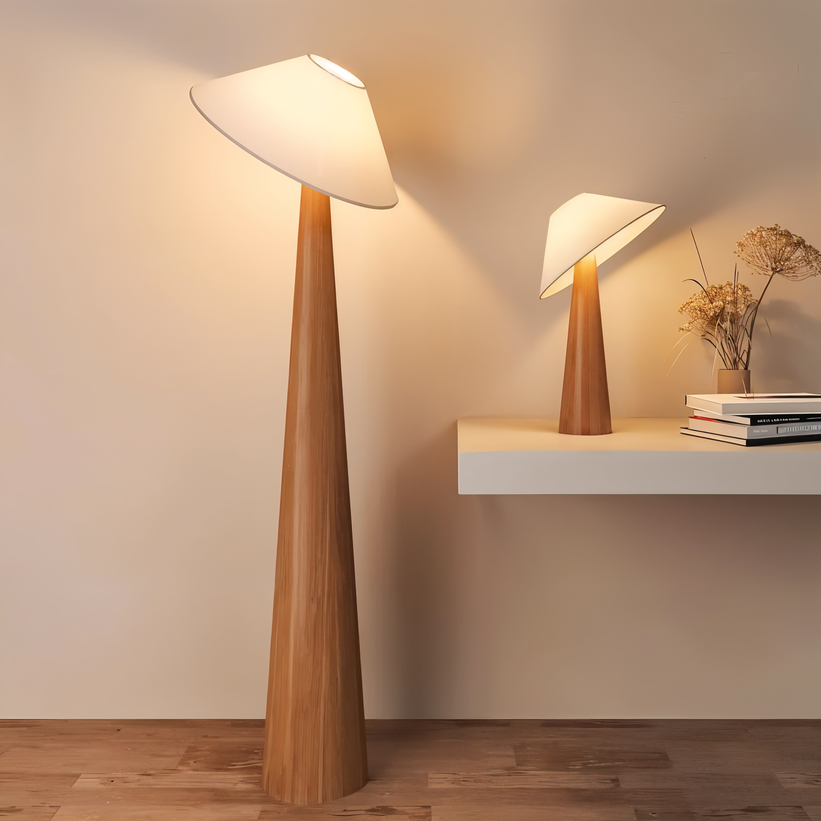 Solace Cone Floor Lamp