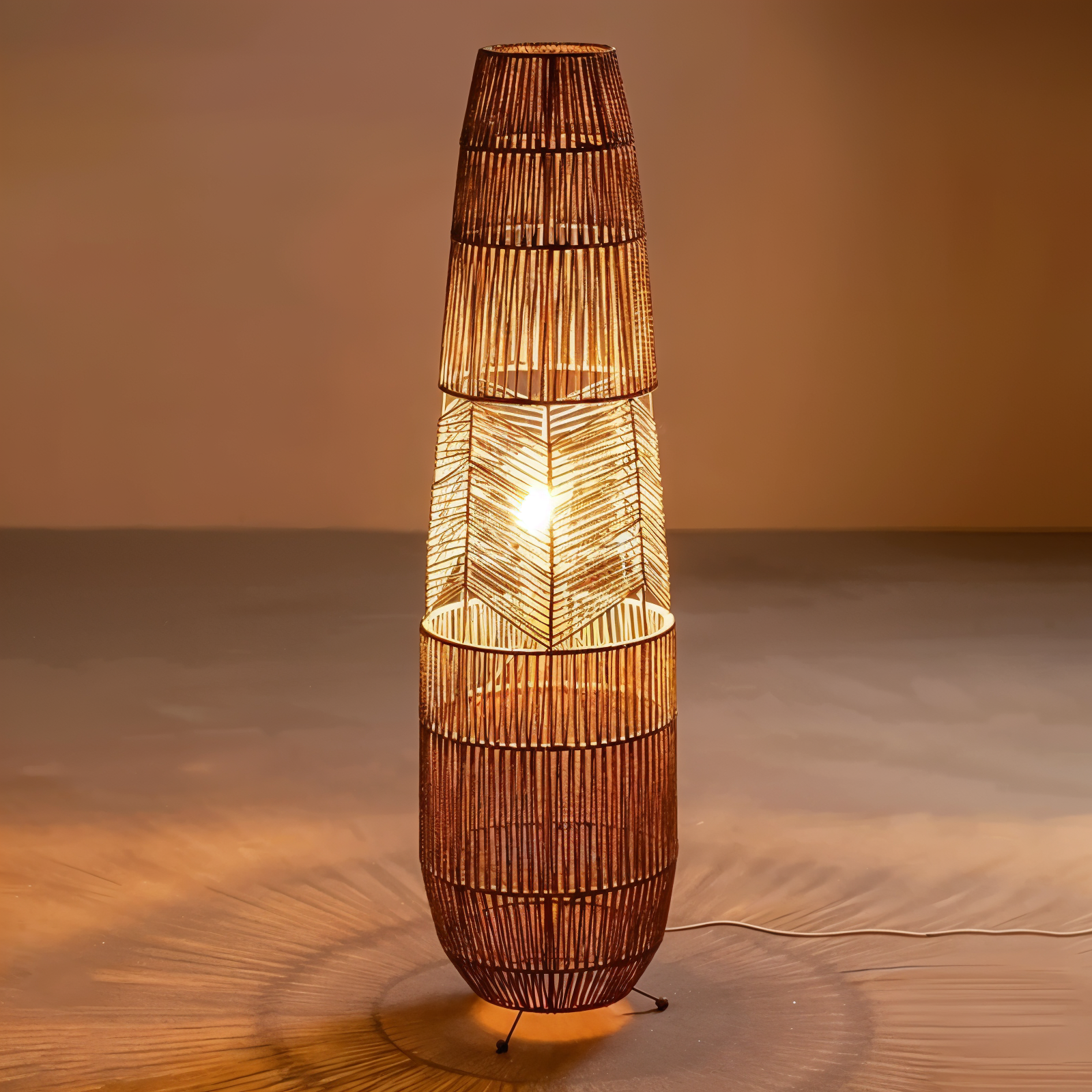 Sol Weave Floor Lamp