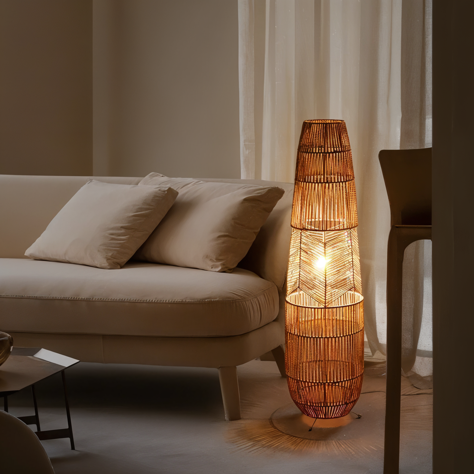 Sol Weave Floor Lamp
